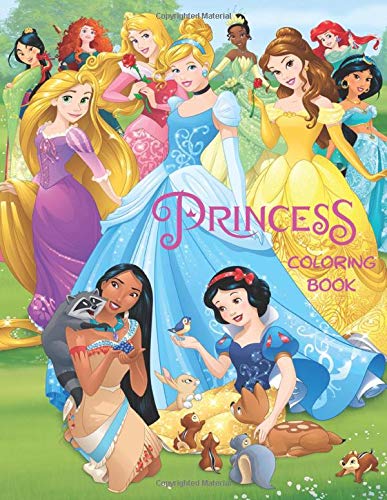 [PDF] READ Princess Coloring Book: JUMBO Coloring Book For Kids | Ages ...