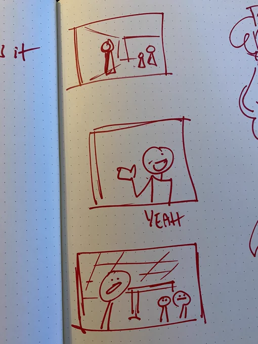 professional storyboard artist work 