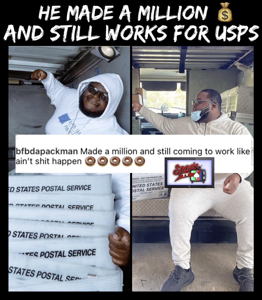 SpadeTV2's tweet photo. Popular Flint Rapper, BFB Da Packman has made big 💰 over the last year or so &amp; he still hasn’t quit his job. Smart ❓

Follow our IG: https://t.co/Q5O0rpiyKj https://t.co/ClGHXJAMex