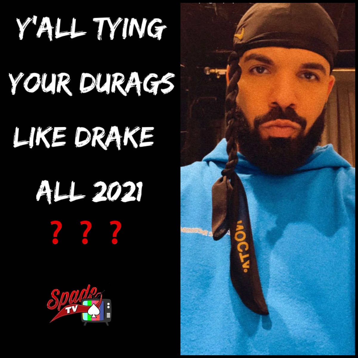 SpadeTV2's tweet photo. #Drake #TrendSetter 🦉 https://t.co/DDsoqm7C1y