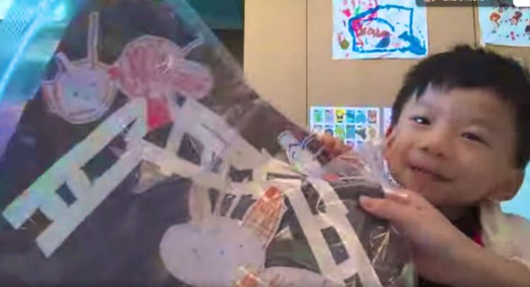 anfield_schhk's tweet photo. #GiraffeClass has been looking at the fairy tale βThree Billy Goats Gruffβ. They explored tape resist painting to create the bridge that the troll lives under. #AnfieldSchoolHK #HongKongSchools #InternationalSchoolHongKong #Kindergarten #OnlineLearning https://t.co/NvgmULrgPb