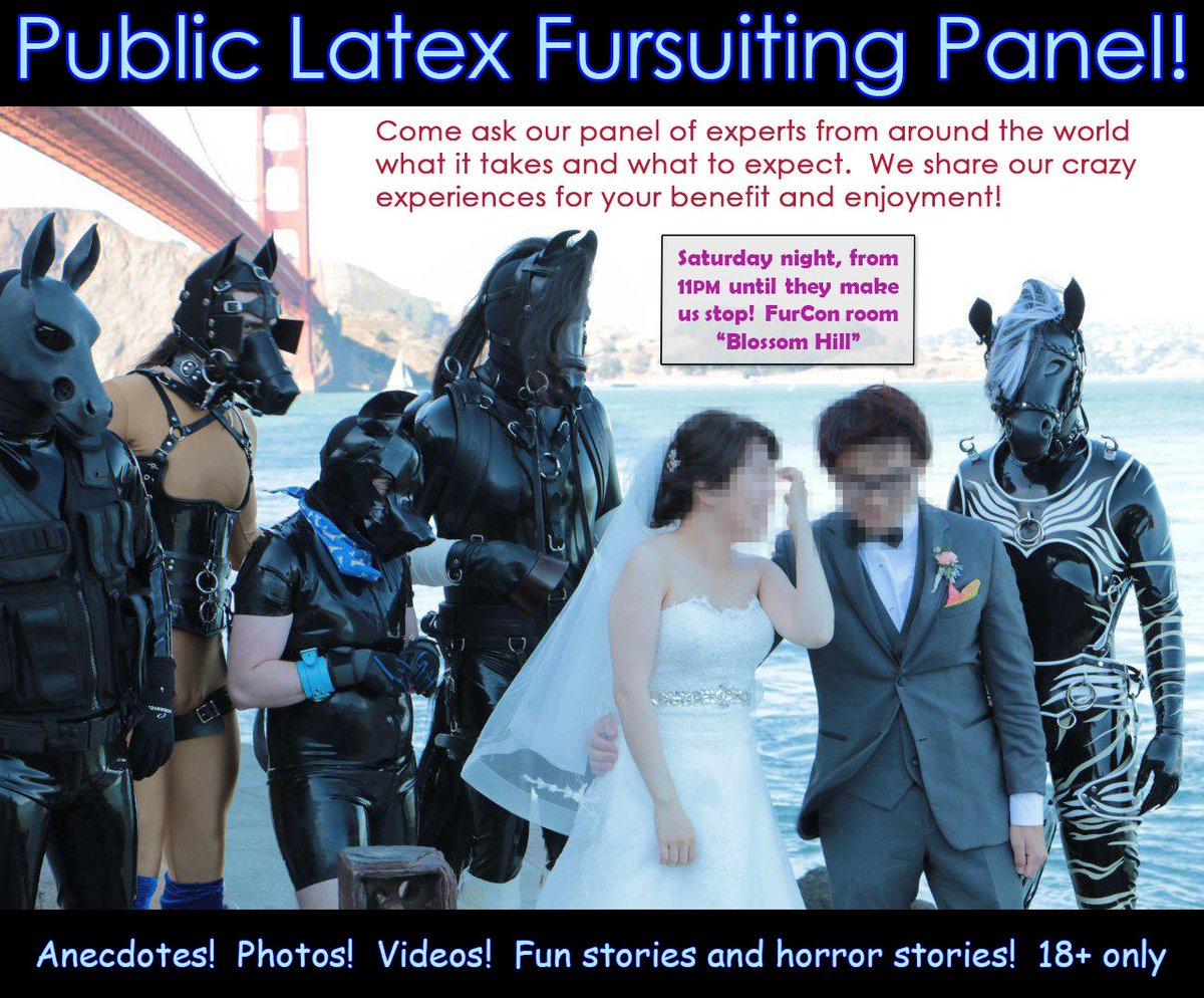 Have you wondered how easy or difficult wearing a latex bodysuit is? Have interest in novel stories from seasoned latex enthusiasts? Join Saturday, Jan. 16th at 11pm for the Public Latex Fursuiting Panel!

#FC2021 #FurCon2021

Note: Conversations may include adult subjects.