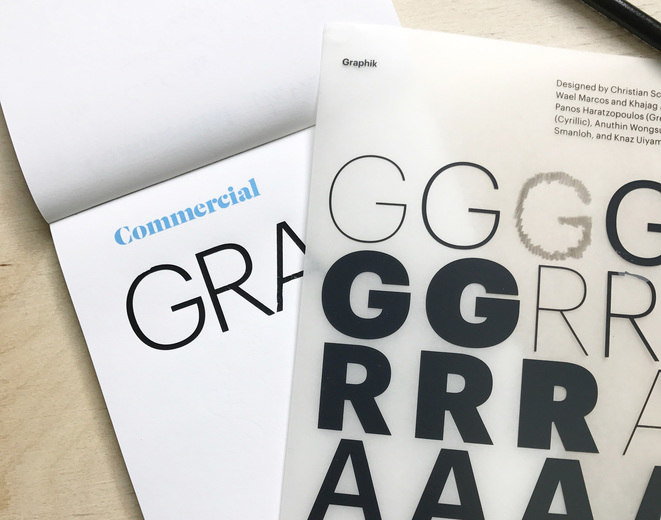 Graphik dry transfer sheets and bookle by  @commercialtype (thanks  @theoriginalecs and Commercial Type!)
