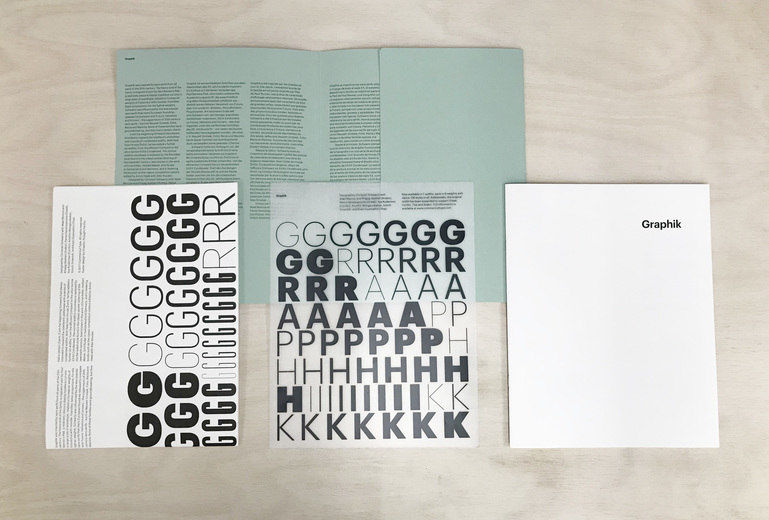 Graphik dry transfer sheets and bookle by  @commercialtype (thanks  @theoriginalecs and Commercial Type!)