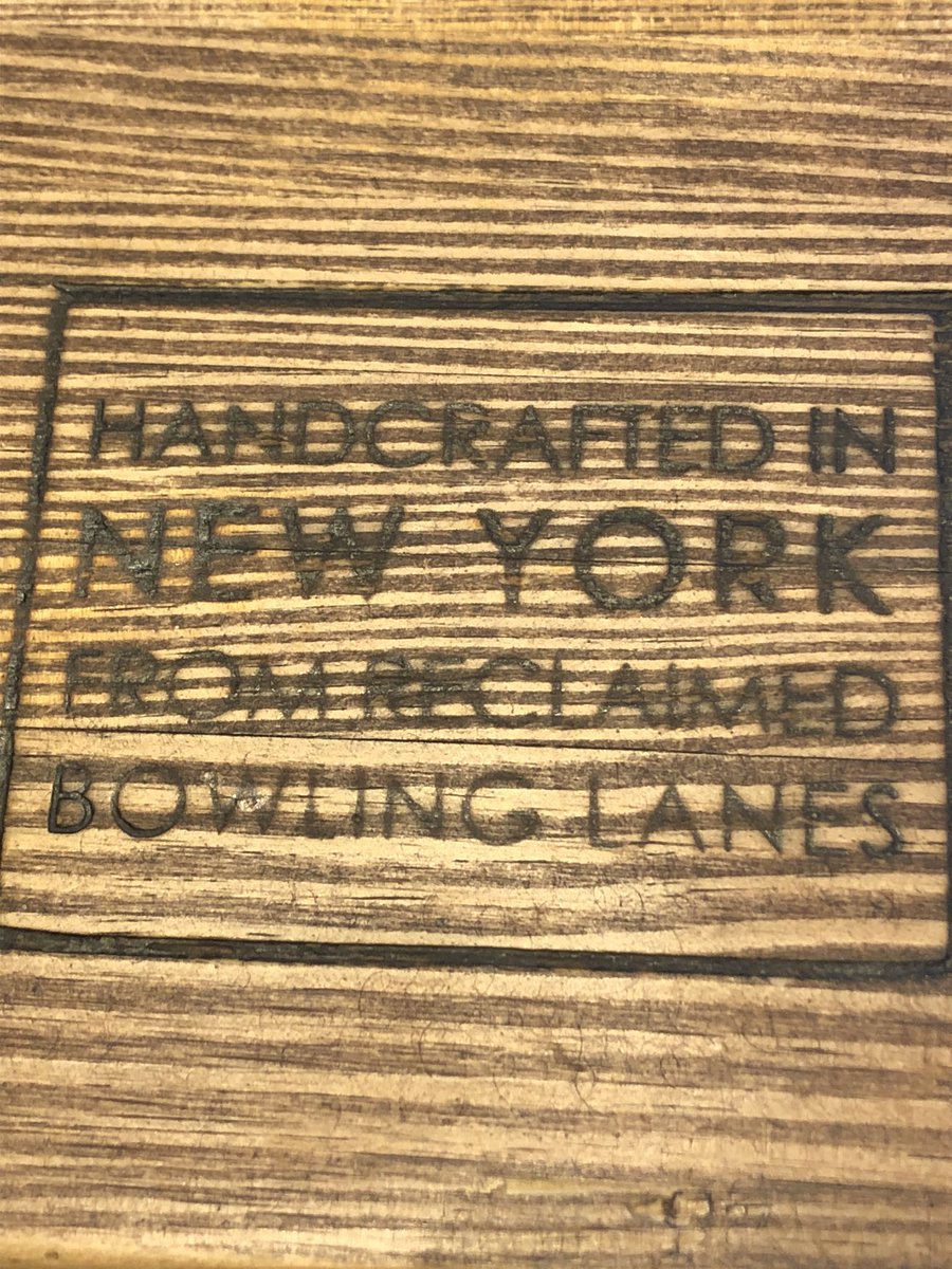 LMUBowling's tweet photo. LMU Ladies are on the road to Savannah TN today! Stopped at the Shake Shack and found some bowling decor while eating. 2.5 hours til arrival and we kick off our season for NCAA. #StormNation #railsplitternation #WeWill #OneTeamOneFamily https://t.co/F7aOydhoGy