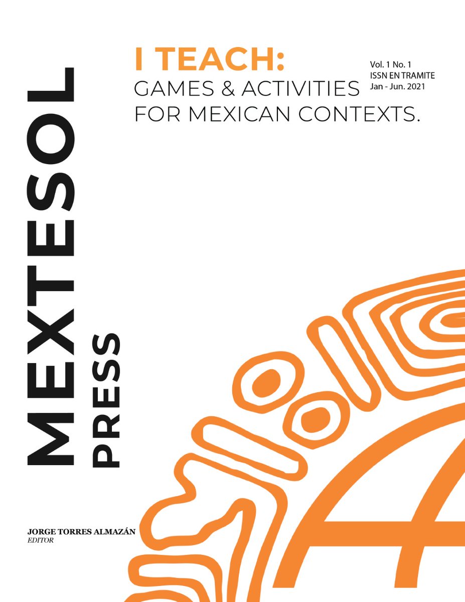 almazan_jorge's tweet photo. MEXTESOL PRESS Vol. 1 No. 1 https://t.co/zPTXUcL7Az