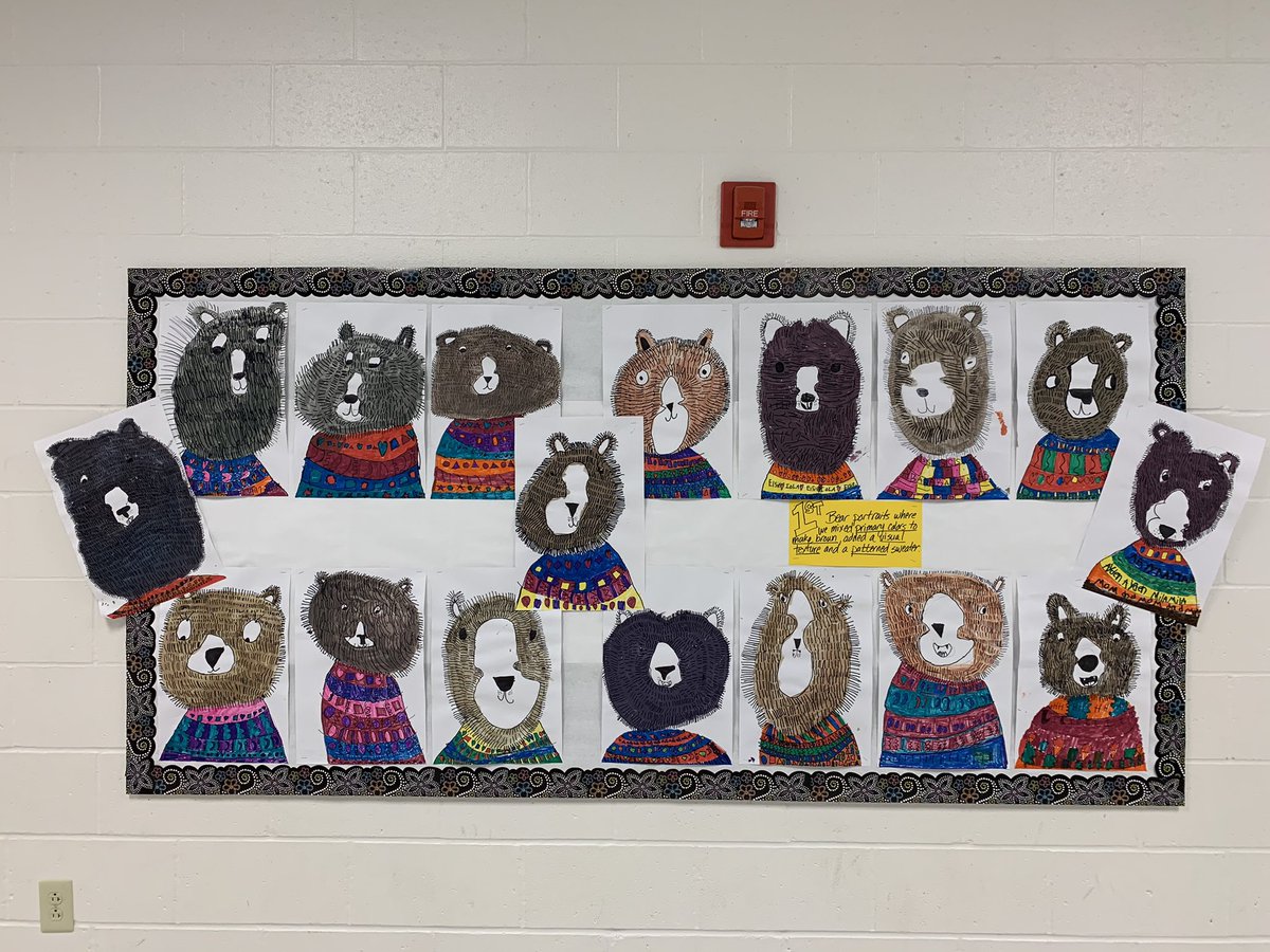 SCEMenierArt's tweet photo. New Year, new art displays! #SCESoars #WSDArtEd #visualartedmatters https://t.co/VJrS7yqsVa