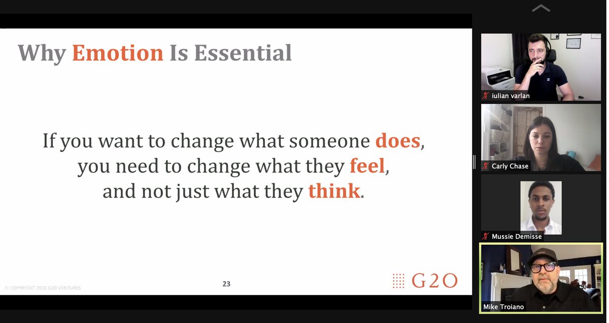 carlychase's tweet photo. Yesterday was #GoToMarket Day in #StartMIT. We welcomed 2 of the best & learned the:
-Art of storytelling w/ @miketrap (no one cares what your product is until they know WHY it matters to THEM)
-Science of making a cold call w/ @thehotelboss
Lesson? Communicating is a ๐ skill https://t.co/xIwOqoH2MM