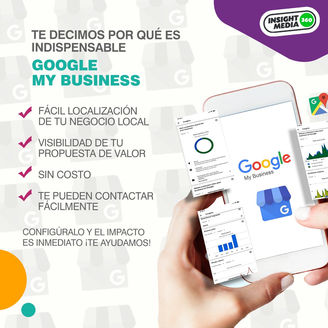 insightmedia360's tweet photo. ¿Tu negocio ya tiene su ficha de Google my Business?

#mercadeo #marketing #publicidad #marketingdigital #diseño #redessociales #ventas #socialmedia #emprendimiento #emprendedores #branding #negocios  #mercadotecnia #venezuela #mercadeodigital #marketingonline https://t.co/8OzT4icAlT
