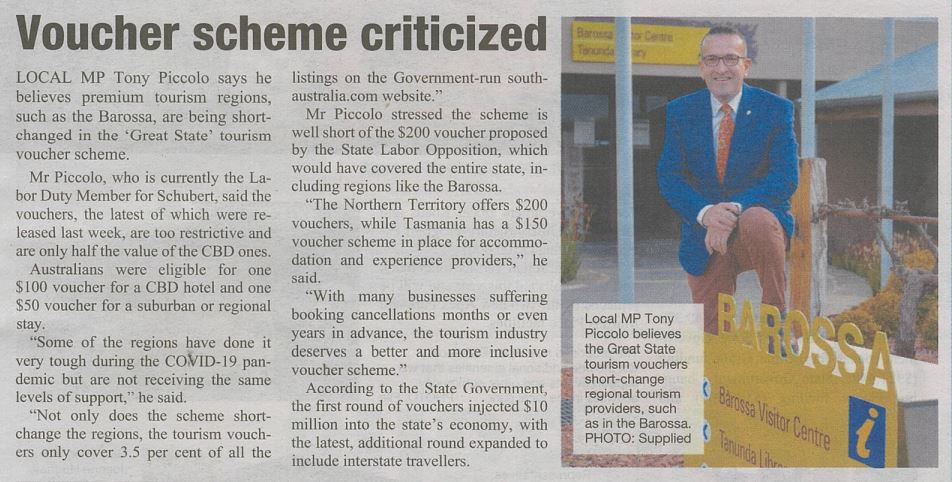 Tony Piccolo MP tweet media