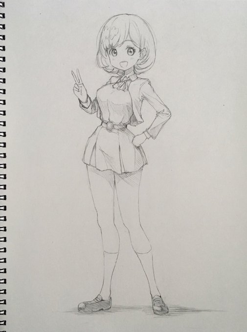 タンクゥクゥちゃんの落描き 