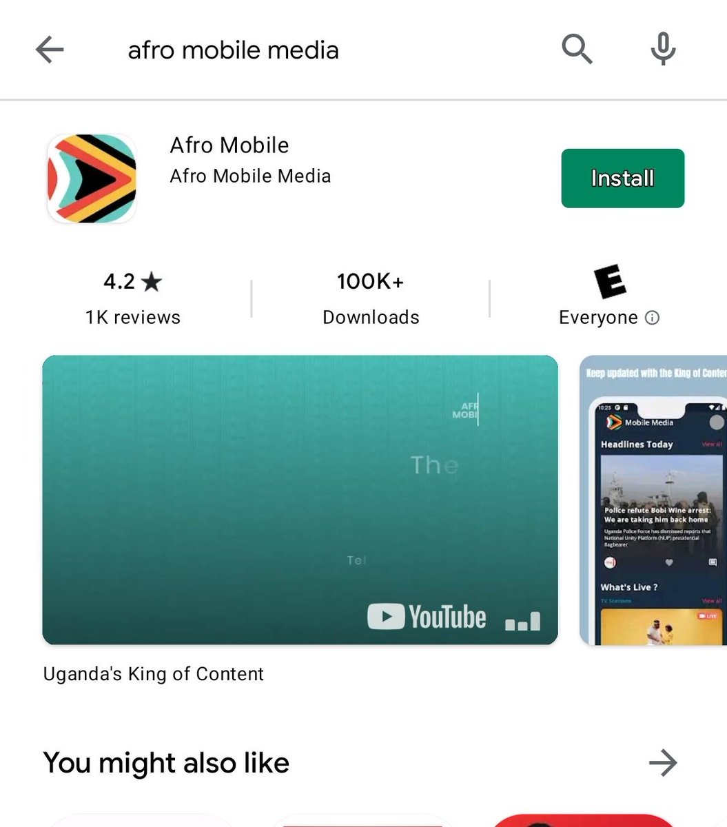 RickyErick87's tweet photo. @nbstv @afromobileug #NBSUpdates #nbsmorningbreeze #NbsLiveat9 
I am strongly advising all Ugandans not to download this app. The Ugandan Gov't is going to save and hack into all your email addresses.
Please share this with a friend https://t.co/Poiu9hYQNC