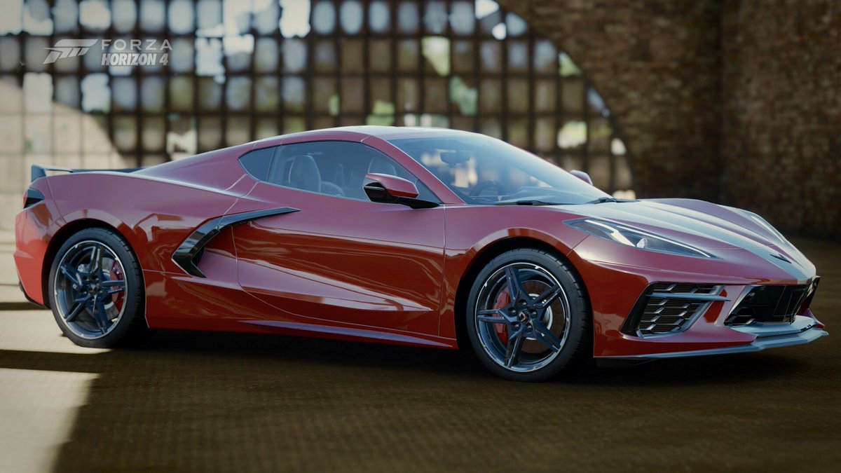 Thank you <a href="/WeArePlayground/">Playground Games</a> <a href="/chevrolet/">Chevrolet</a> <a href="/Turn10Studios/">Turn 10 Studios</a> <a href="/ForzaHorizon/">Forza Horizon</a> for the addition of this beauty .... love the C8 #forza #C8