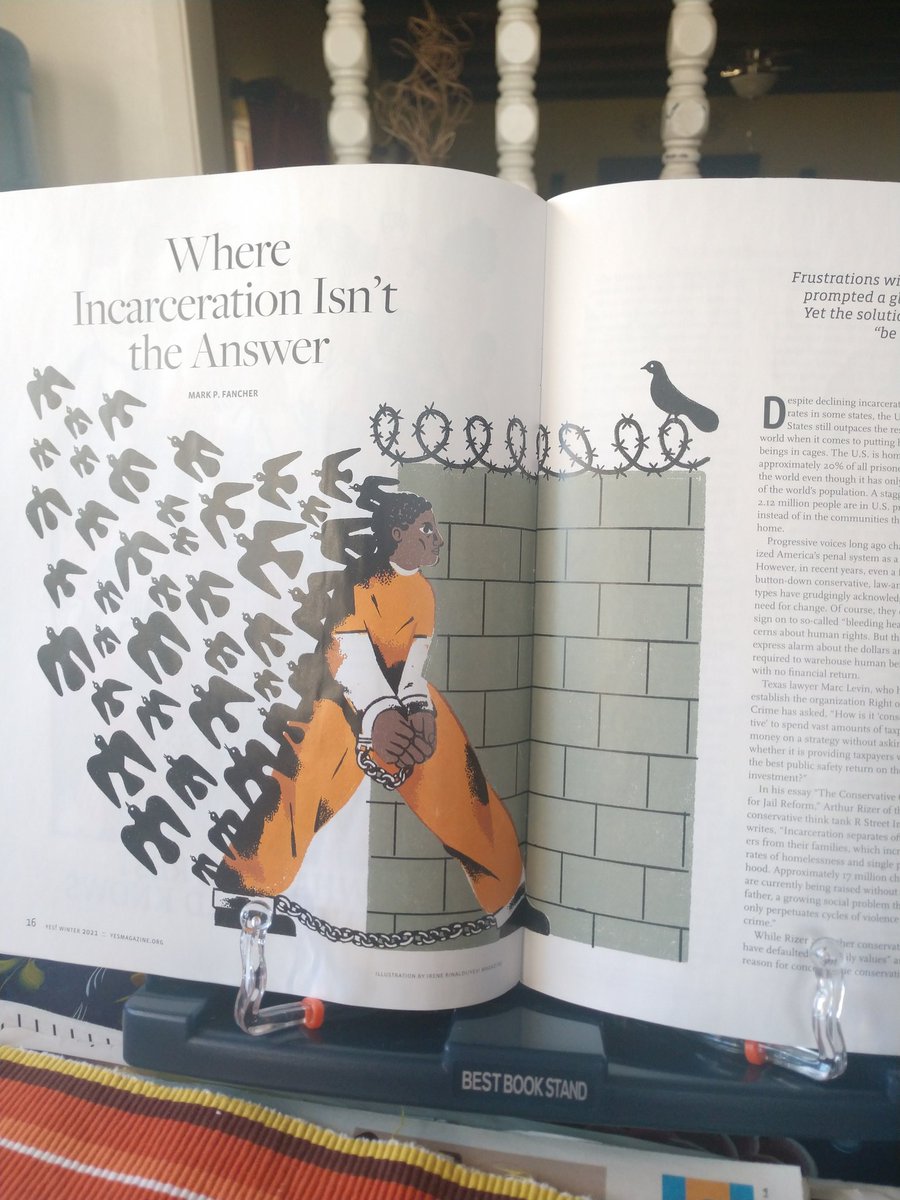 elcaminozen32's tweet photo. So nice to read practical and compassionate solutions
#reading
#Yesmagazine
#buenvivir #rehabilitatenotincarcerate https://t.co/hLjCtXXyjC https://t.co/Icgib9mr31