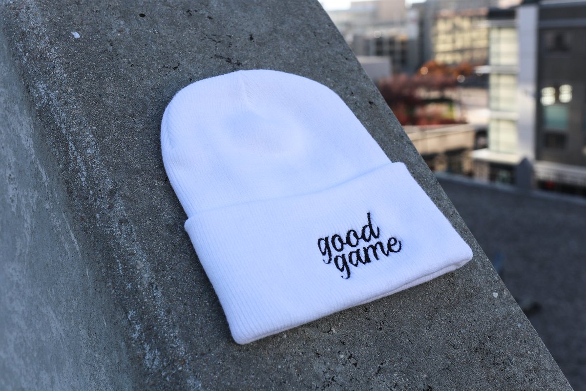 GGoodGame's tweet photo. Stay sweaty this winter in our cuffed GoodGame beanie 🔥 https://t.co/md3uCSXuD5