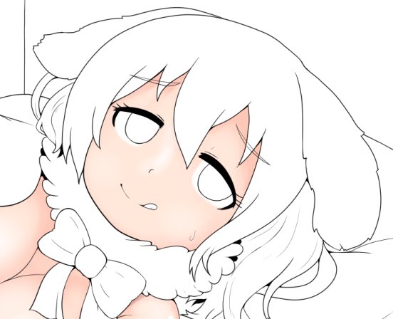 WIP
差分でがっつり線画を変えてくる人すごいと思う 