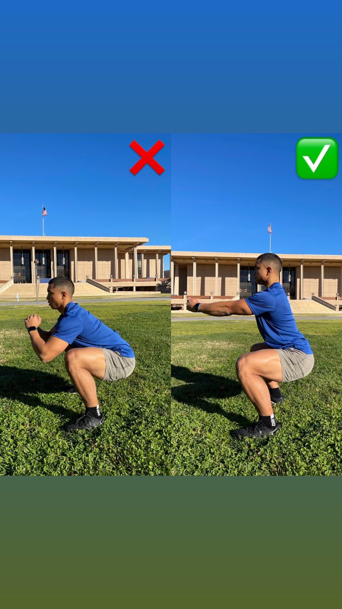 jandytecsonfit's tweet photo. WRONG SQUAT ❌
RIGHT SQUAT ✅ https://t.co/Icxp9XgNAb
