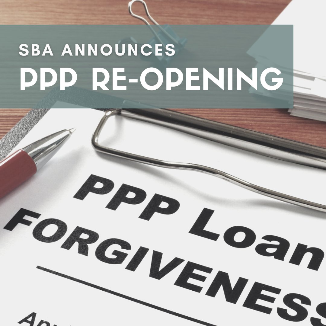 SoCalCDC's tweet photo. The SBA recently announced the re-opening of the PPP loan portal for eligible lenders on January 15th, 2021 at 9am ET. As for all participating PPP lenders, the portal will fully open on Tuesday January 19th, 2021 for first and second draw loan applications!
#socalcdc #PPP https://t.co/6jbDyPUGJN