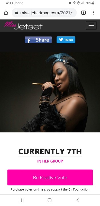 TiffanyBlue417's tweet photo. Tweet from TweetCaster - @TiffanyBlue417: @TiffanyBlue417: Vote for Tiffany Snyder to be on the cover of Jetset Magazine https://t.co/HtcmmmwuYO olease vote for me click the link https://t.co/RMKIf8RHon
Shared via TweetCaster
