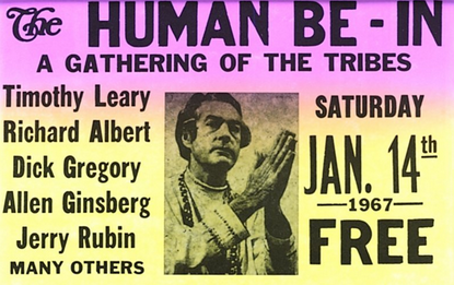DrPnygard's tweet photo. Today in 1967-with tunes from the Grateful Dead and Jefferson Airplane, talks from Timothy Leary, and free LSD provided by Owsley Stanley-the #HumanBeIn turned on, tuned in, and dropped out at the Golden Gate Park Polo Grounds in #SanFrancisco, California. https://t.co/9iB8t261ny