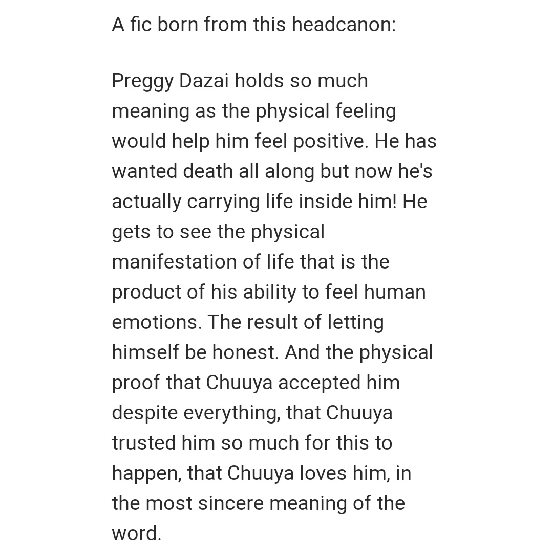 harukaja15's tweet photo. The Best Day of Our Lives
Married skk
CW: mpreg, Omega Dazai

First posted on tumblr in 2017
Edited and published on ao3 for #BSDABOWeek 2021 Day 4

https://t.co/LjBS4rpr6X

A fic born from this headcanon: https://t.co/2Gv7Rs9nV0