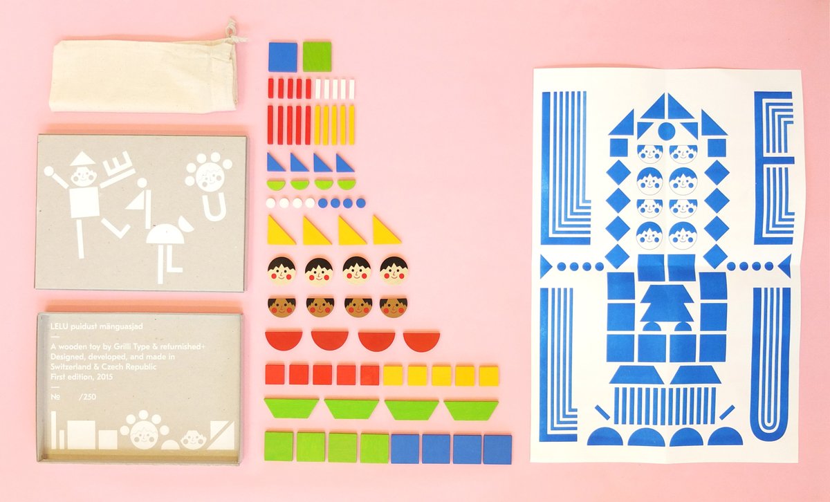 The Lelu wooden toy that complements  @grillitype’s GT Eesti typeface  https://www.gt-eesti.com/lelu/&nbsp;