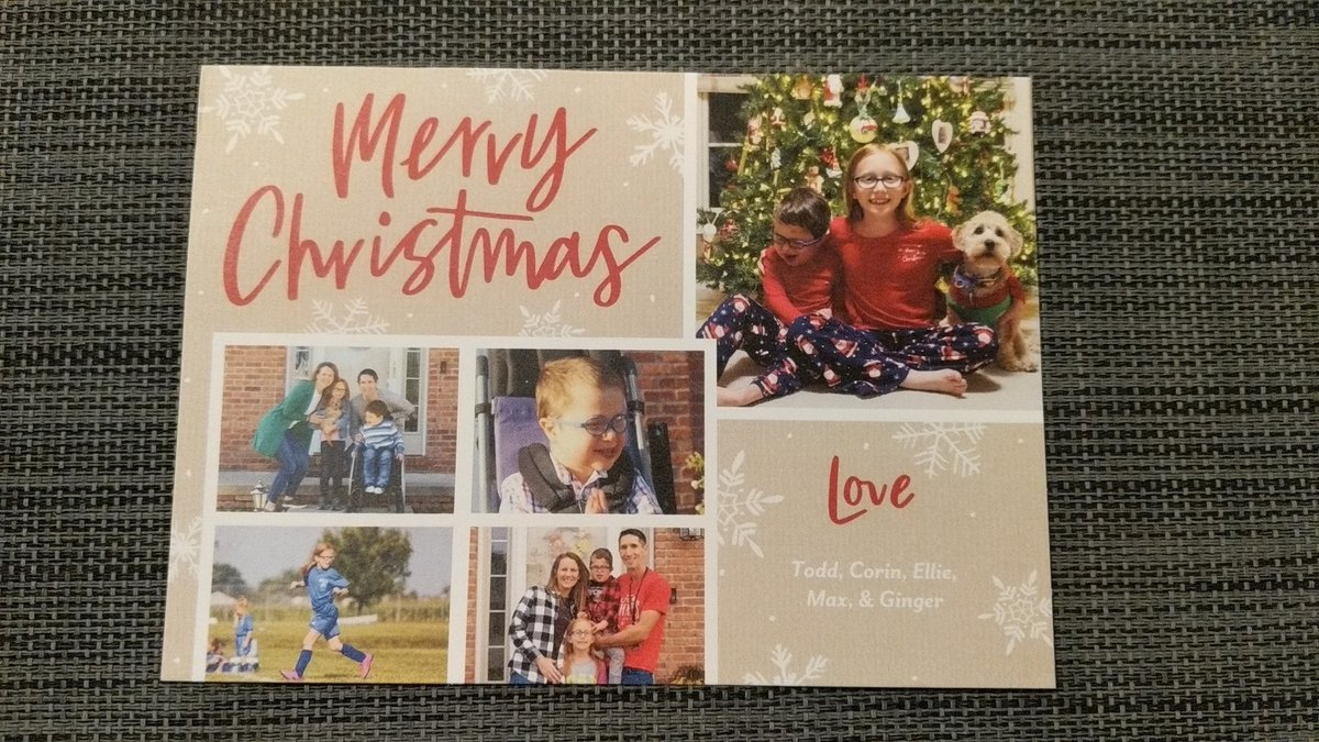 geoff_edgar's tweet photo. Hey @tchapman80 and @ChapmanCorin look what arrived today! #MerryChristmas #BetterLateThanNever #MaxToTheMax #EllieRocks https://t.co/7JU8ptvz5z