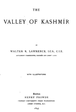 (11)Walter R Lawrence, a British bureaucrat in 1889-94 Kashmir, writes about the Afghan/Pathan rule : "Pathan rulers are remembered for their brutality & cruelty. They thought of cutting off heads no more than plucking a flower."