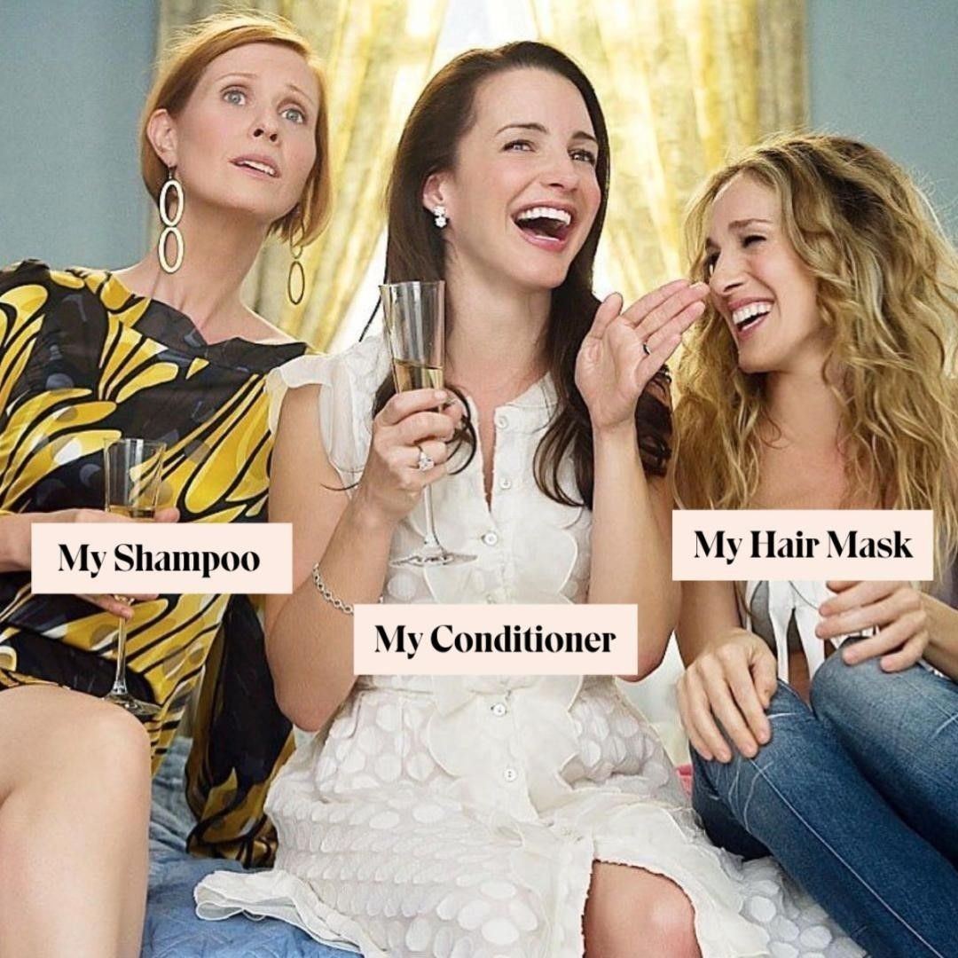 AABSNY's tweet photo. It's an oldie but a goodie. Who else is excited for an #SATC reboot?!?! 🎉🎉🎉
.
#throwbackthursday #aabsny #fortheprosbythepros #ProductForProfessionals #crehairtivity #hair #SATC https://t.co/9cXRFibQT7