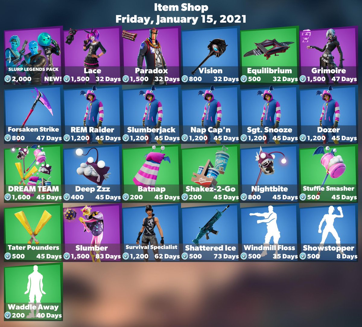 Ifiremonkey On Twitter Fortnite Item Shop Friday January 15 2021 Fun Fact You Can Save 15 Or More On Car Insurance By Switching To Geico Use Code Firemonkey