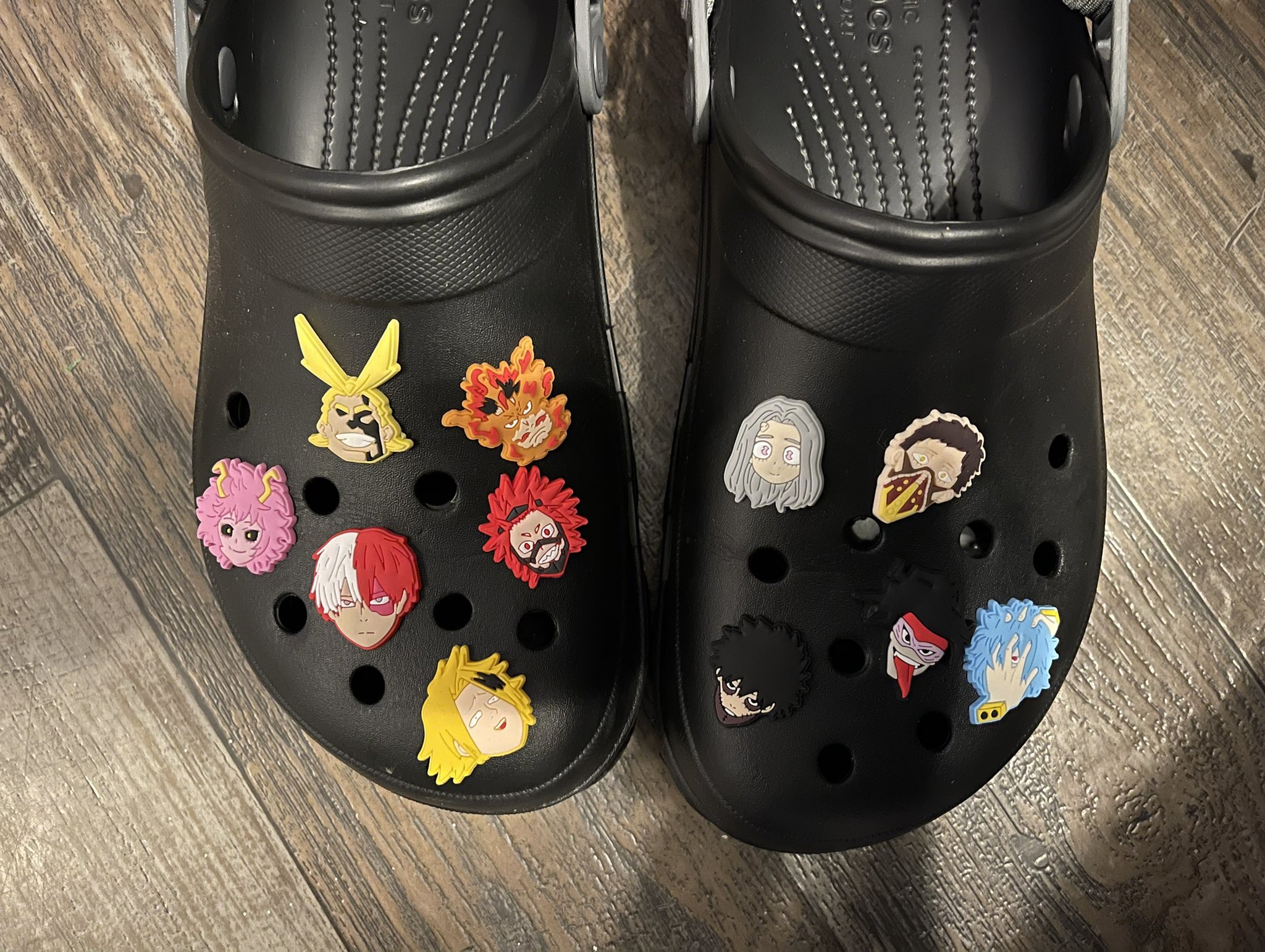 Hot 1pcs Demon Slayer PVC Shoe Charms Anime Cartoon DIY Decorations Sh –  Hanmuntoys
