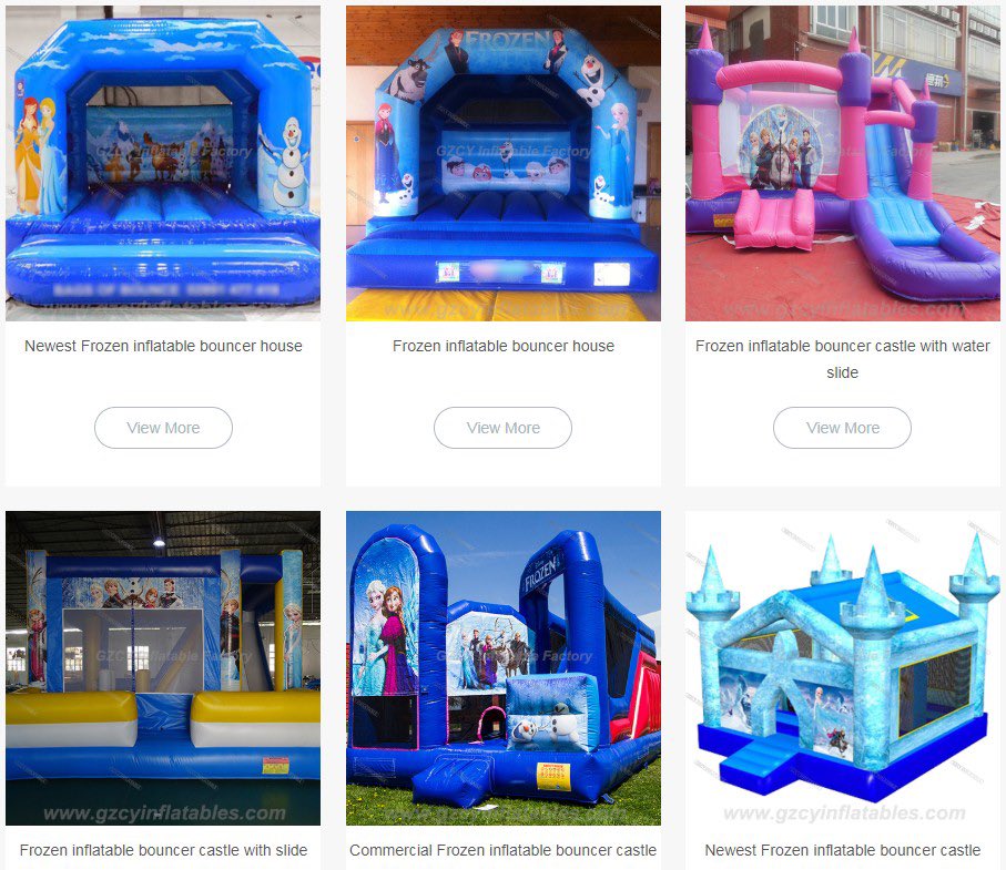 gzcyinflatable's tweet photo. GZCY Inflatable Factoy supply More Frozen Inflatable Bouncer
Check:https://t.co/IcJasf7GBj
#Frozen #inflatablebouncer #inflatablecastle #gzcyinflatablefactory https://t.co/8FQuyzRTwt