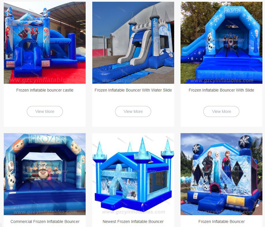 gzcyinflatable's tweet photo. GZCY Inflatable Factoy supply More Frozen Inflatable Bouncer
Check:https://t.co/IcJasf7GBj
#Frozen #inflatablebouncer #inflatablecastle #gzcyinflatablefactory https://t.co/8FQuyzRTwt