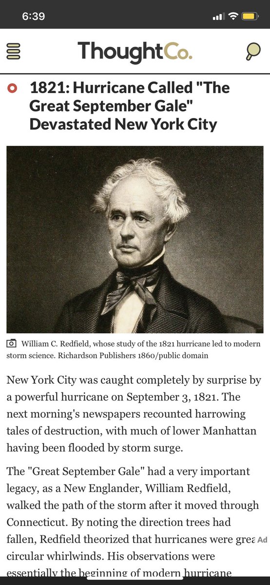 There were hurricanes and wildfires. They equated the Johnstown flood to a tsunami, in Pennsylvania, when the dam broke.