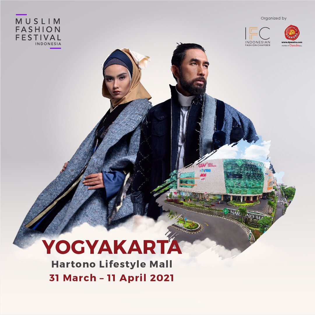 Hello, Fashion People! MUFFEST 2021 akan hadir di beberapa kota besar lho, Jakarta, Surabaya, &amp; Yogyakarta. 

Informasi booth, sponsorship, collaboration, &amp; lainnya, silahkan kontak:

• Andhika (081289187184)
• Rani (087881008191)

Organized by <a href="/ifashionchamber/">IFashionChamber</a> &amp; <a href="/DyandraPromo/">Dyandra Promosindo</a>