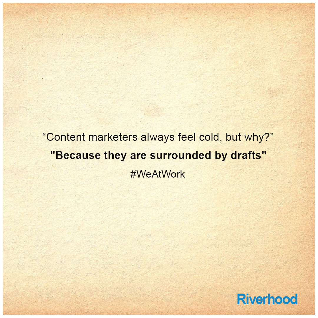 riverhood_in's tweet photo. Do you fall in this category? If not then which category do you fall in?

#riverhood #india #digitalmarketing #contentmarketing #contentcreator #contentproducer #contentproduction #weatwork https://t.co/J8oIP1FqYp