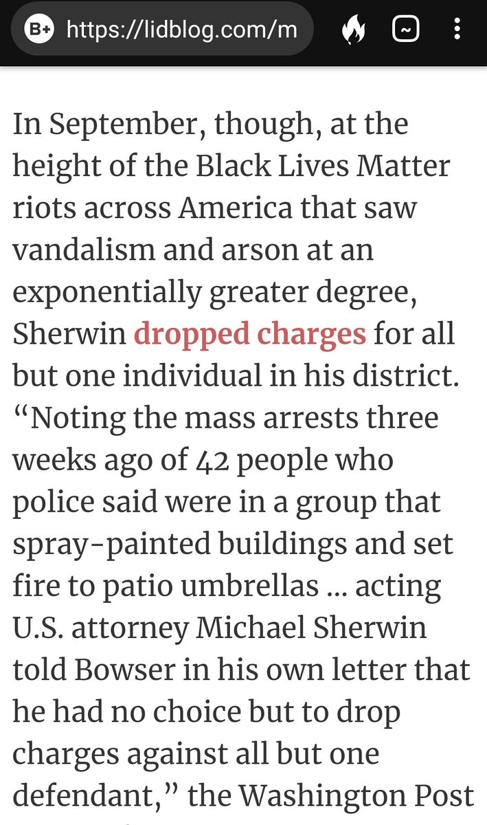 13. Acting US Attorney Michael Sherwin, DC Office, is leading the investigation into the Capital riot.