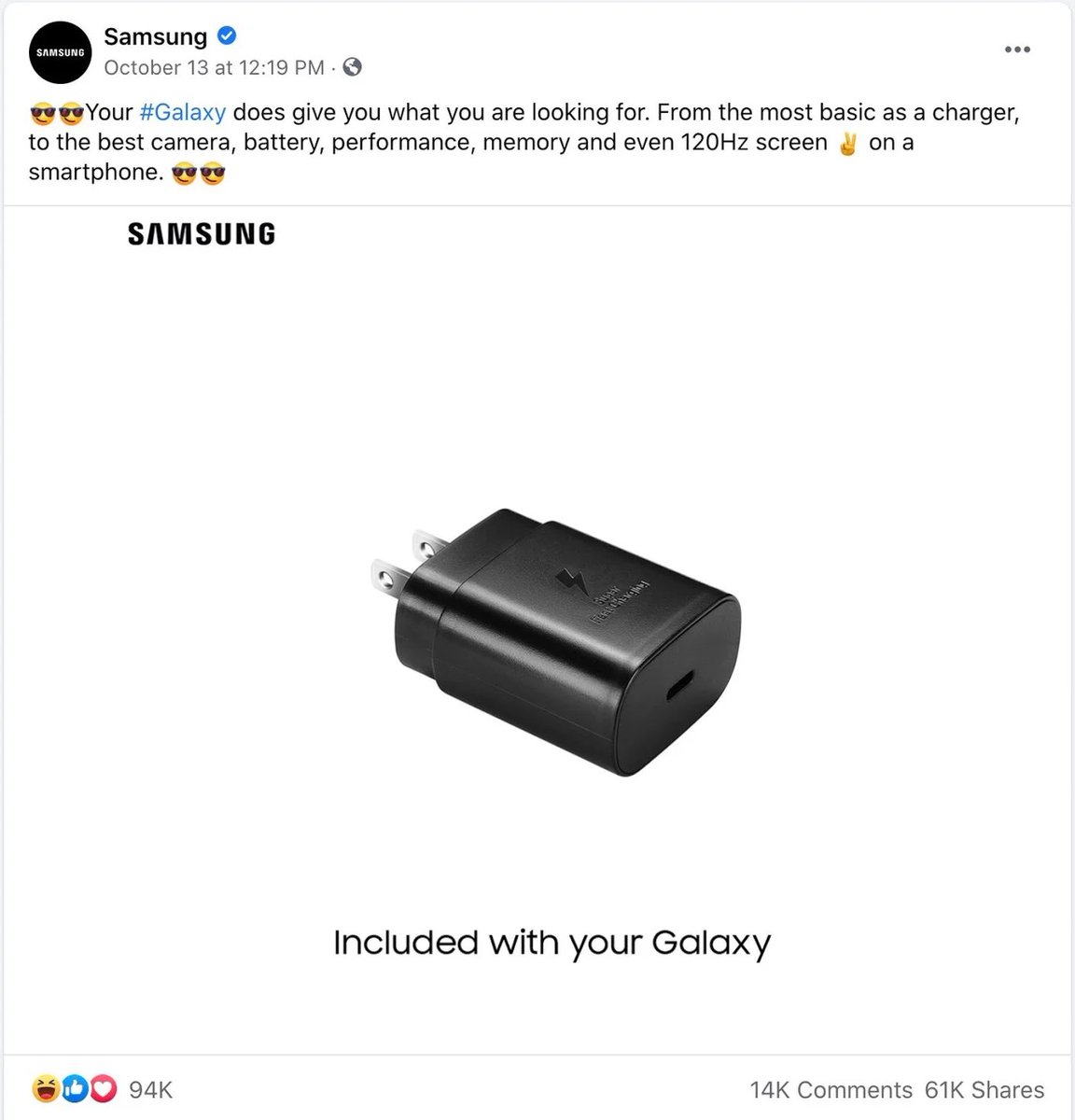 Darthkatzs's tweet photo. This didn’t age well... @SamsungMobile #Hypocrites https://t.co/ZUQCVtuOJh