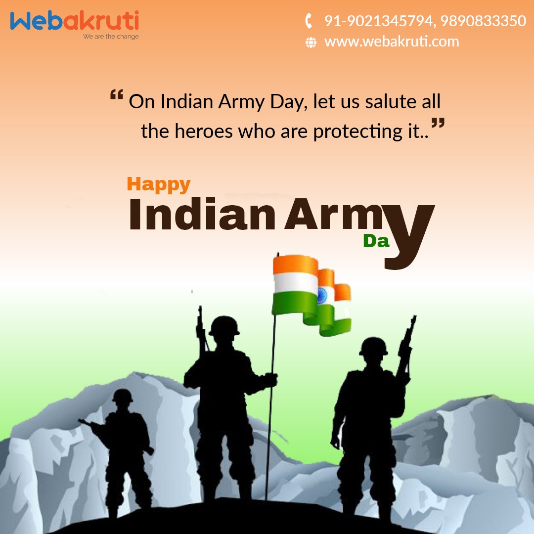 webakruti's tweet photo. Indian Army Day
.
.
#indianarmy #indianarmyday #indianarmyday🇮🇳 #indianarmyday2021 #indianarmyday2021🇮🇳 #armyday https://t.co/xn9hpqzgCJ