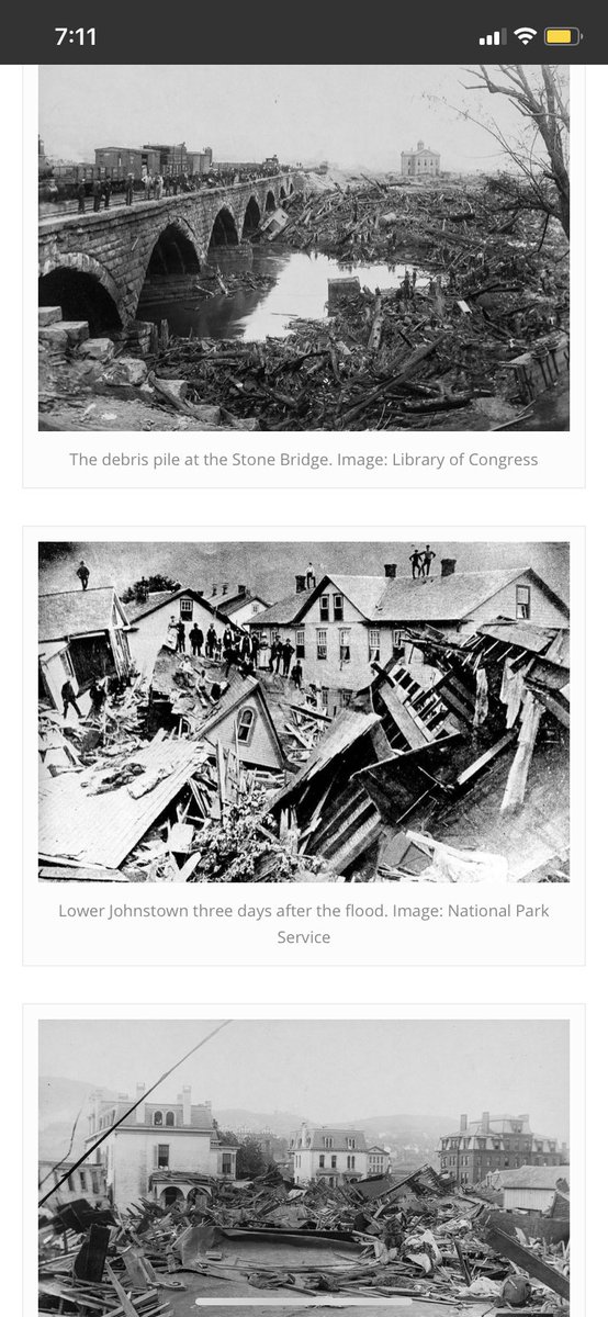 Lots of massive flooding, although that’s not so unusual