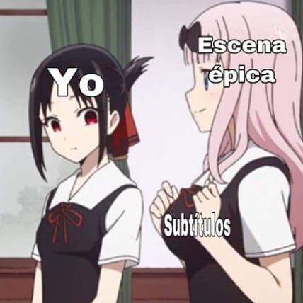 funnyandht's tweet photo. Quién más ve los #subtítulos en ves de la #serie o #anime? 😅 https://t.co/8eG5WT0khR