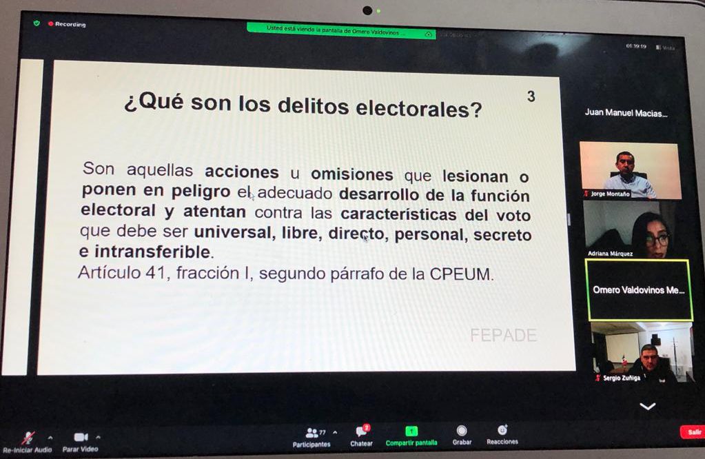 Montano_Ventura's tweet image. Se llevó a cabo el #modulo12 del Diplomado Internacional en Derecho Electoral, con el tema “Delitos Electorales y las FEDE, organizado por la  @ATERMAC  y @AMFEMX. @FGETabasco @FEDE_Tabasco.