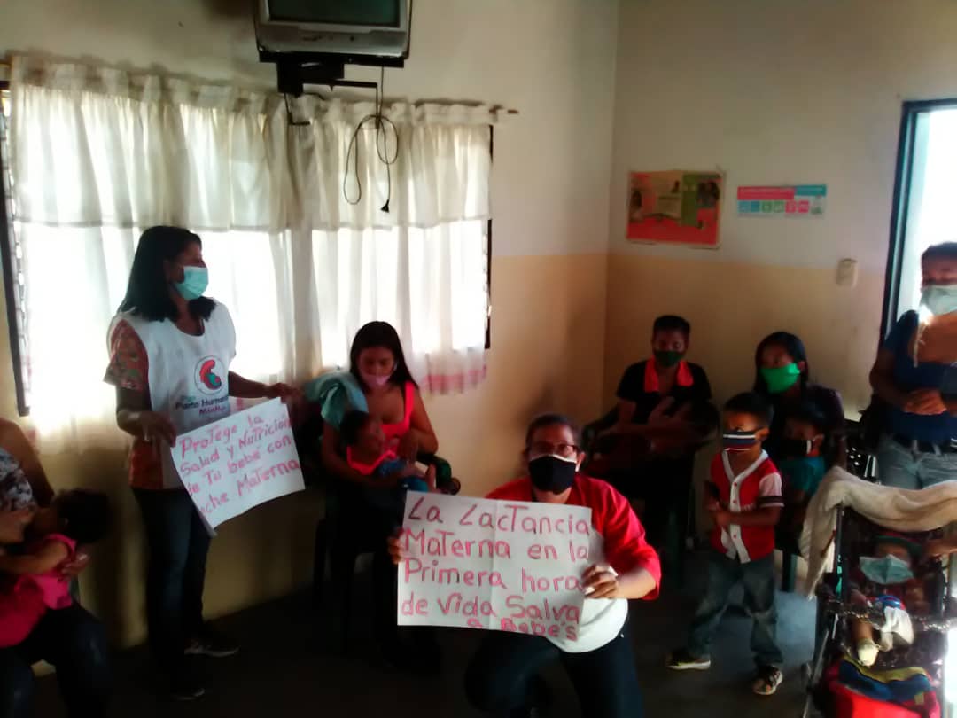 INN_MERIDA's tweet photo. #14Ene Desde la huerta del municipio Sucre,se realizó Conversatorio con las madres lactantes,sobre los siguientes temas:
▪️ Información sobre las medidas de bioseguridad
▪️ Importancia y beneficios de la leche materna
▪️ Importancia del lactario familiar

#GraciasRusia
#INNMérida https://t.co/44N4dHt69Y