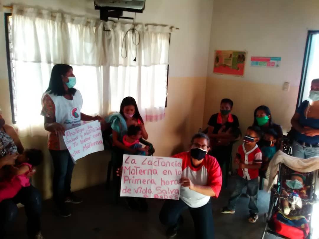 INN_MERIDA's tweet photo. #14Ene Desde la huerta del municipio Sucre,se realizó Conversatorio con las madres lactantes,sobre los siguientes temas:
▪️ Información sobre las medidas de bioseguridad
▪️ Importancia y beneficios de la leche materna
▪️ Importancia del lactario familiar

#GraciasRusia
#INNMérida https://t.co/44N4dHt69Y