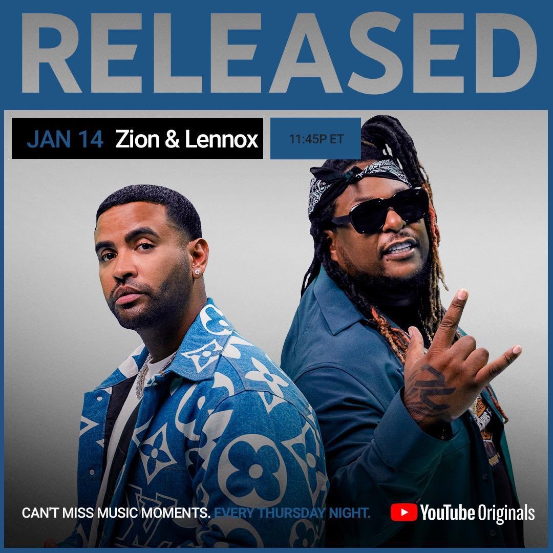 warnermusicmex's tweet photo. ¡Este jueves no podía cerrar mejor! Disfruta la presentación de @zionylennoxpr en el nuevo episodio de #RELESED desde @YouTubeMexico a partir de 10:45 p.m. hora 🇲🇽 https://t.co/81ux6WdJQV