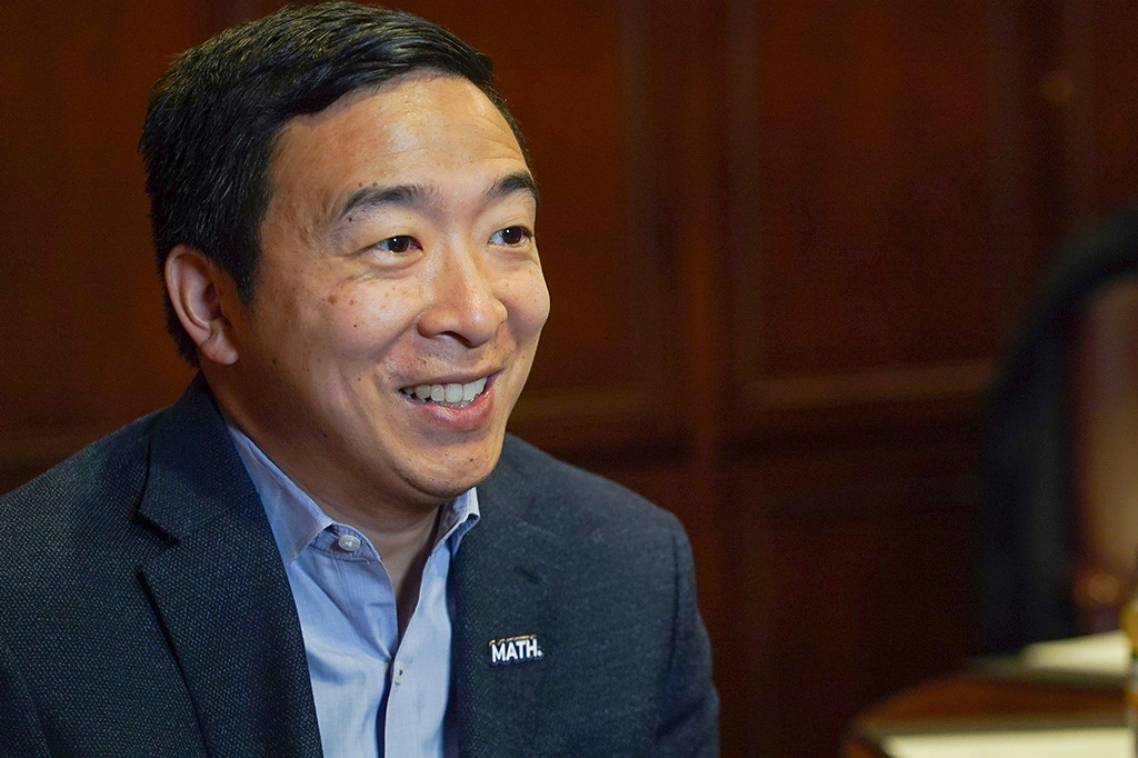 Andrew Yang to jump into crowded 2021 NYC mayoral race to replace de Blasio