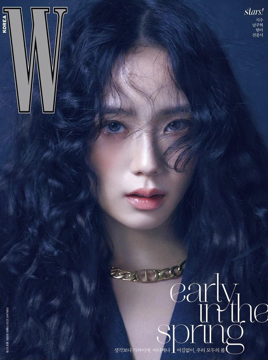 IAMFASHlON's tweet photo. Jisoo of Blackpink scored not one, but three covers for the February Issue of W Korea. 

Photographed by Kim Hee Jun. https://t.co/GXU7J6eF5x