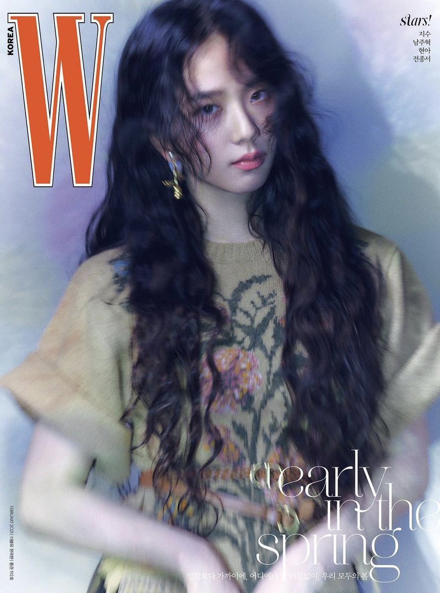 IAMFASHlON's tweet photo. Jisoo of Blackpink scored not one, but three covers for the February Issue of W Korea. 

Photographed by Kim Hee Jun. https://t.co/GXU7J6eF5x