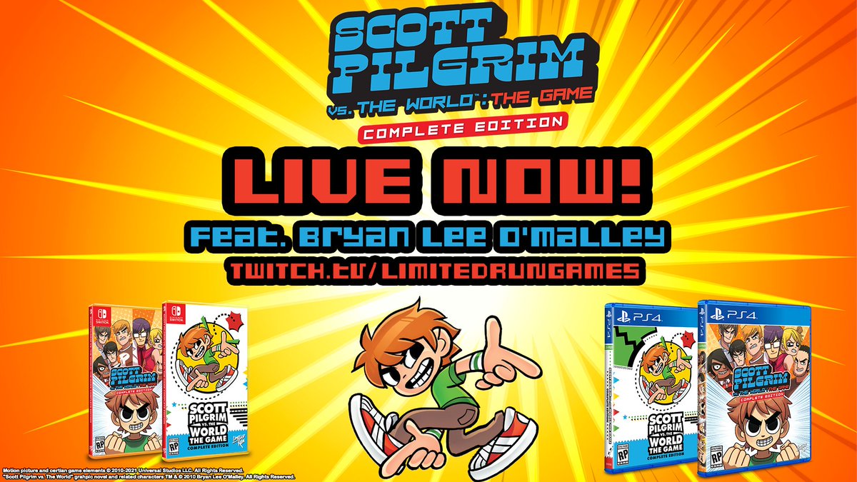 scott pilgrim vs the world the game physical copy
