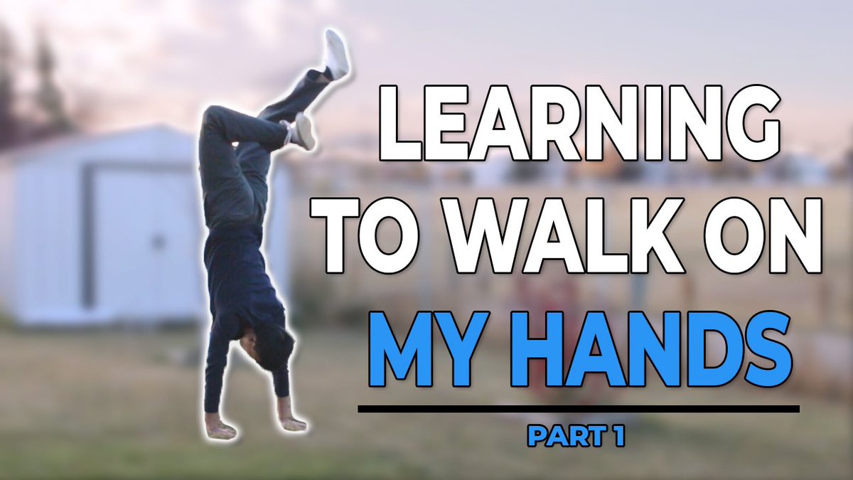 AlvanLe's tweet photo. “What if I learn to walk on my hands?”, I thought one morning 😆

It’s a lot harder than I thought, but hey might as well make a series about it!

Link: https://t.co/gSYhjUd84u https://t.co/KB5EhFJrMZ